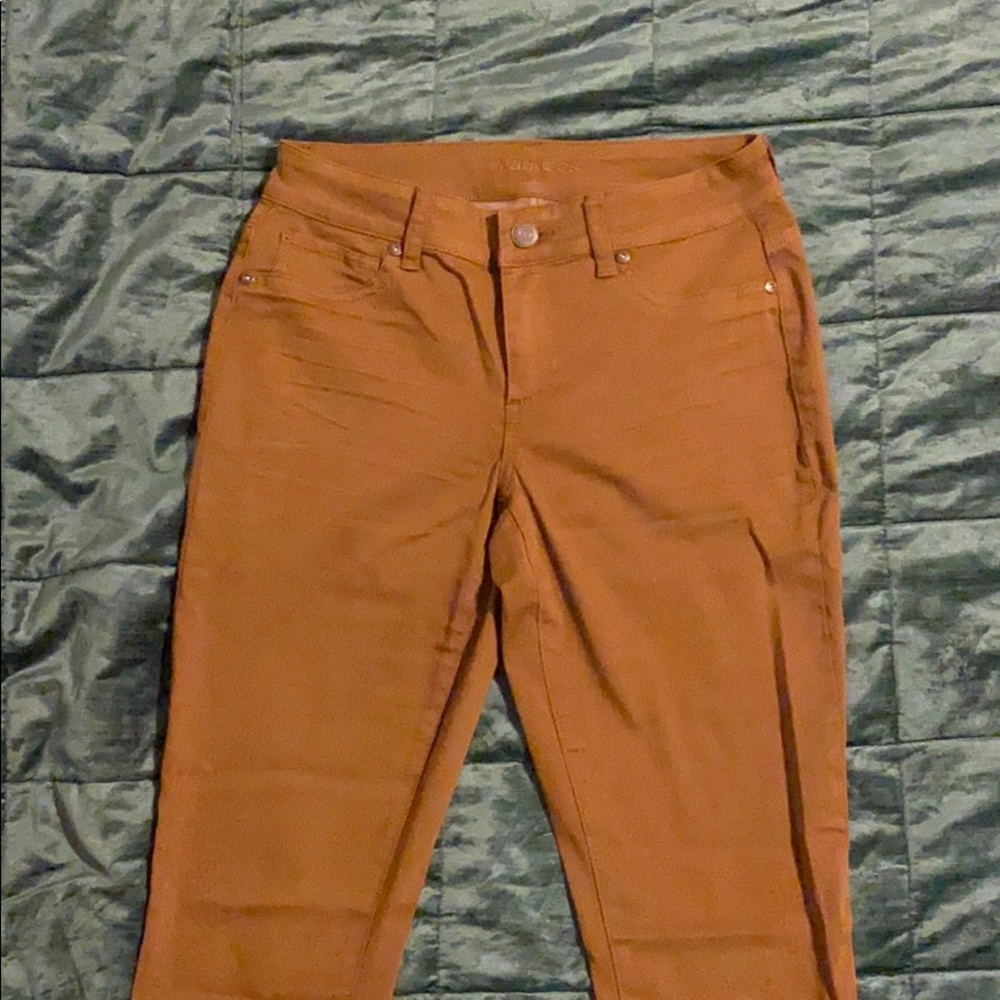 Maurices Tan Skinny Jeans